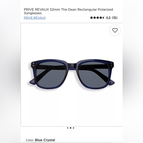 Ladies/unisex sunglasses by Prive Reaux NWT with case and cleaning cloth - Picture 14 of 15